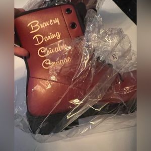 Brand new Gryffindor house Harry Potter boots.